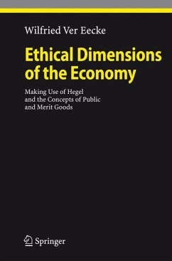 Ethical Dimensions of the Economy (eBook, PDF) - Ver Eecke, Wilfried