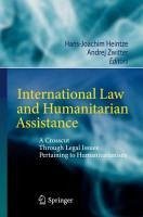 Cover International Law and Humanitarian Assistance (eBook, PDF)