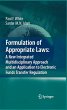 Formulation of Appropriate Laws: A New... - Bild 1
