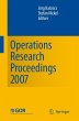 Operations Research Proceedings 2007... - Bild 1