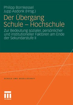 Der Übergang Schule - Hochschule (eBook, PDF)