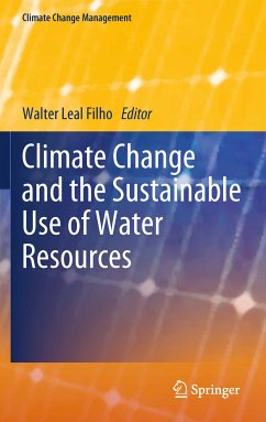 Climate Change and the Sustainable Use of Water Resources (eBook, PDF)