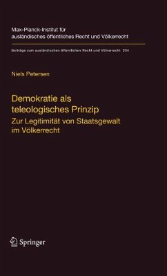 Demokratie als teleologisches Prinzip (eBook, PDF) - Petersen, Niels
