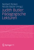 Judith Butler: Pädagogische Lektüren (eBook, PDF)