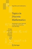 Topics in Discrete Mathematics (eBook, PDF)