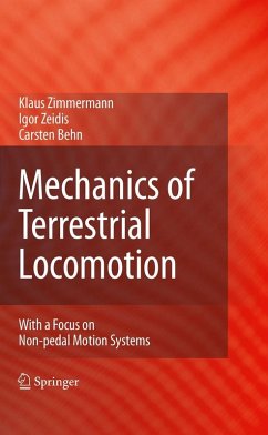 Mechanics of Terrestrial Locomotion (eBook, PDF) - Zimmermann, Klaus; Zeidis, Igor; Behn, Carsten