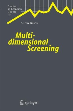 Multidimensional Screening (eBook, PDF) - Basov, Suren