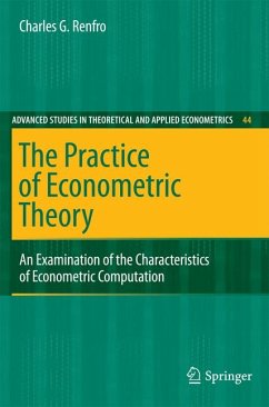 The Practice of Econometric Theory (eBook, PDF) - Renfro, Charles G.