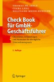 Check Book für GmbH-Geschäftsführer (eBook, PDF)