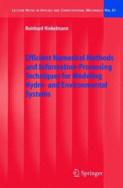 Efficient Numerical Methods and Information-Processing Techniques for Modeling Hydro- and Environmental Systems (eBook, PDF) - Hinkelmann, Reinhard