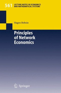 Principles of Network Economics (eBook, PDF) - Bobzin, Hagen