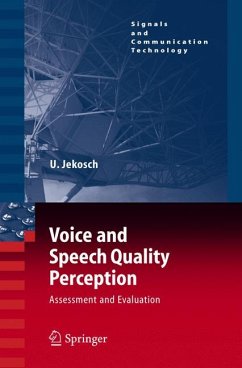 Voice and Speech Quality Perception (eBook, PDF) - Jekosch, Ute