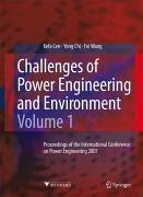 Challenges of Power Engineering and Environment (eBook, PDF)