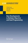New Developments in Multiple Objective and Goal Programming (eBook, PDF)