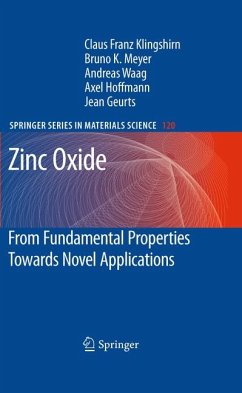 Zinc Oxide (eBook, PDF) - Klingshirn, Claus F.; Waag, Andreas; Hoffmann, Axel; Geurts, Jean