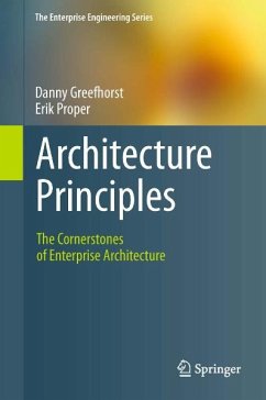 Architecture Principles (eBook, PDF) - Greefhorst, Danny; Proper, Erik