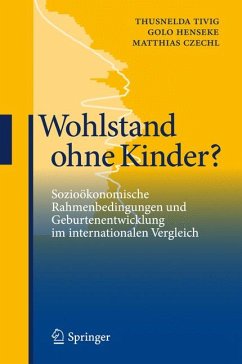 Wohlstand ohne Kinder? (eBook, PDF) - Tivig, Thusnelda; Henseke, Golo; Czechl, Matthias