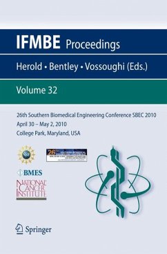 26th Southern Biomedical Engineering ConferenceSBEC 2010 April 30 - May 2, 2010 College Park, Maryland, USA (eBook, PDF)