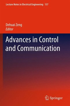 Advances in Control and Communication (eBook, PDF)