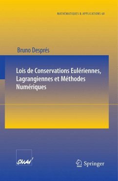 Lois de Conservations Eulériennes, Lagrangiennes et Méthodes Numériques (eBook, PDF) - Després, Bruno
