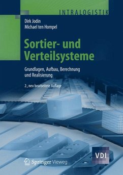 Sortier- und Verteilsysteme (eBook, PDF) - Jodin, Dirk; Hompel, Michael