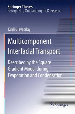 Multicomponent Interfacial Transport (eBook, PDF) - Glavatskiy, Kirill