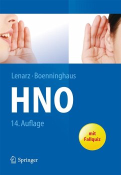 Hals-Nasen-Ohren-Heilkunde (eBook, PDF) - Lenarz, Thomas; Boenninghaus, Hans-Georg