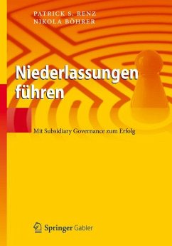 Niederlassungen führen (eBook, PDF) - Renz, Patrick S.; Böhrer, Nikola