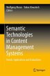 Semantic Technologies in Content... - Bild 1