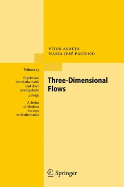 Three-Dimensional Flows (eBook, PDF) - Araújo, Vítor; Pacifico, Maria José