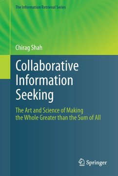 Collaborative Information Seeking (eBook, PDF) - Shah, Chirag