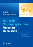 Nationale VersorgungsLeitlinie - Unipolare Depression (eBook, PDF)