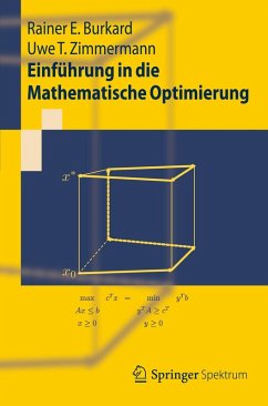 Einführung in die Mathematische Optimierung (eBook, PDF) - Burkard, Rainer E.; Zimmermann, Uwe T.