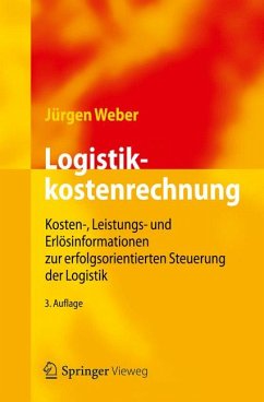 Logistikkostenrechnung (eBook, PDF) - Weber, Jürgen