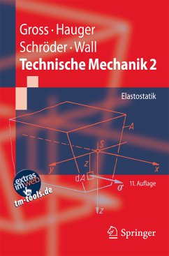 Technische Mechanik 2 (eBook, PDF) - Gross, Dietmar; Hauger, Werner; Schröder, Jörg; Wall, Wolfgang A.