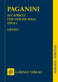 Nicolò Paganini - 24 Capricci op. 1 - Paganini, Niccolò