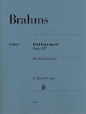 Drei Intermezzi op. 117