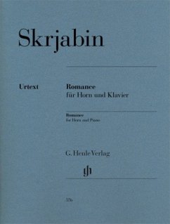 Alexander Skrjabin - Romance für Horn und Klavier - Skrjabin, Alexandr N.