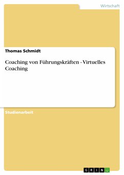 Coaching von Führungskräften - Virtuelles Coaching (eBook, PDF)