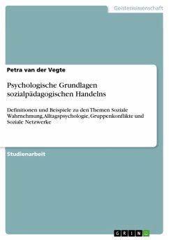 Psychologische Grundlagen sozialpädagogischen Handelns (eBook, PDF)