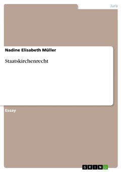 Staatskirchenrecht (eBook, PDF) - Müller, Nadine Elisabeth