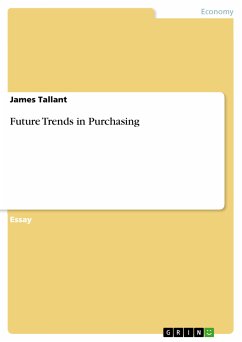 Future Trends in Purchasing (eBook, ePUB) - Tallant, James