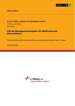 CSR als Managementaufgabe für Multinationale Unternehmen (eBook, PDF)