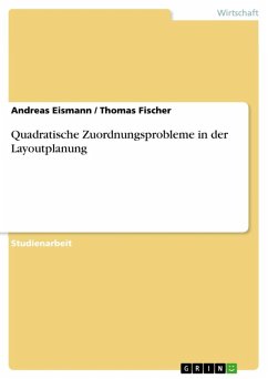 Quadratische Zuordnungsprobleme in der Layoutplanung (eBook, ePUB)