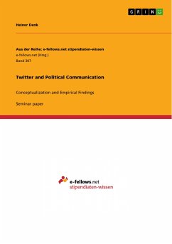 Twitter and Political Communication (eBook, PDF)