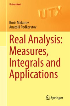 Real Analysis: Measures, Integrals and Applications - Makarov, Boris;Podkorytov, Anatolii