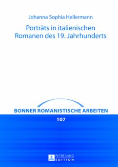 Porträts in italienischen Romanen des 19. Jahrhunderts - Hellermann, Johanna