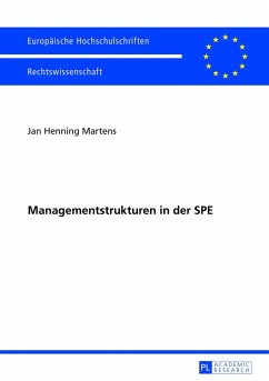 Managementstrukturen in der SPE - Martens, Jan Henning