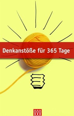 Cover Denkanstöße für 365 Tage