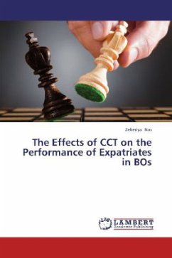 The Effects of CCT on the Performance of Expatriates in BOs - Nas, Zekeriya